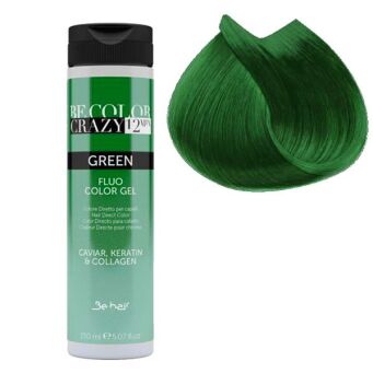 Be Hair Be Color Crazy toner w żelu Green 150ml