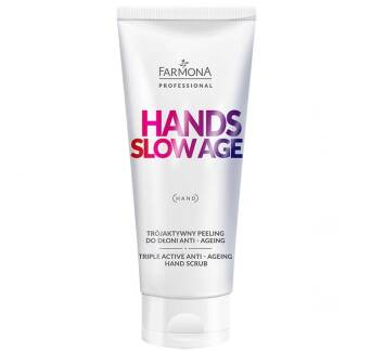 Farmona Professional HANDS SLOW AGE Trójaktywny peeling do dłoni anti - ageing 200 ml