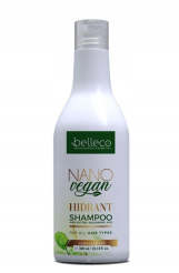 Belleco Home Care Nano Vegan Szampon po Nanoplastii 300ml