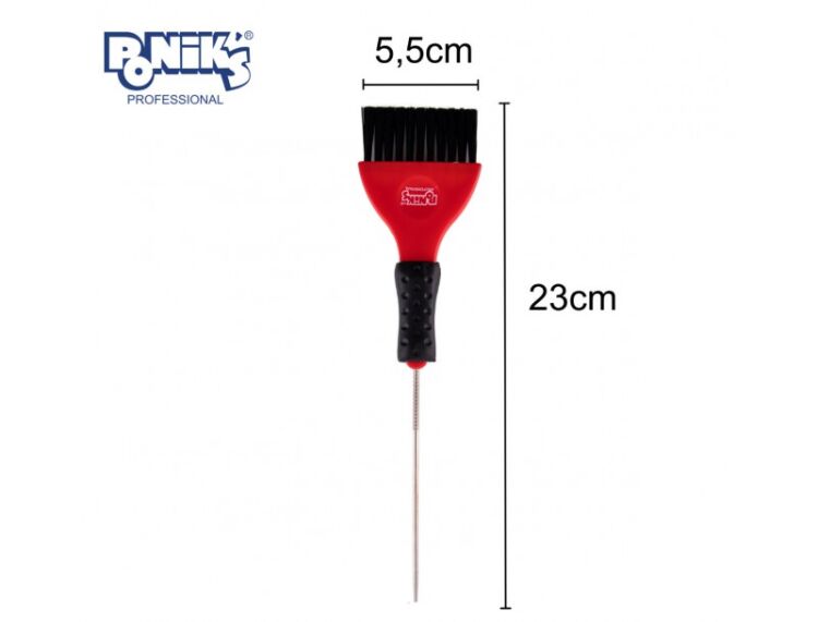 Poniks pędzelek do farbowania włosów ze szpikulcem 5,5cm