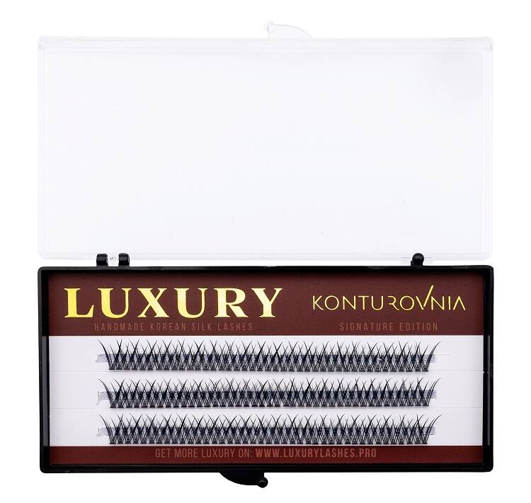 Luxury kępki rzęs kardashianki by konturoVnia 12 mm 