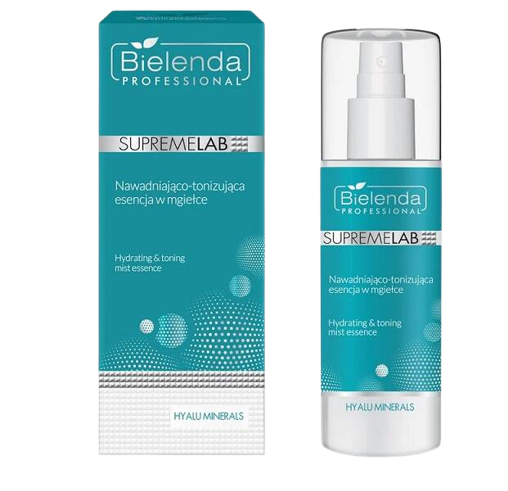 Bielenda Professional Supremelab Hyalu Minerals Nawadniająco-tonizująca esencja w mgiełce 150 ml