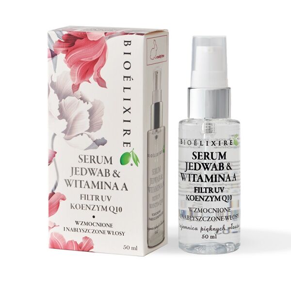 Bioelixire Serum Jedwab + Witamina A + koenzym Q10 + Filtr UV 50 ml