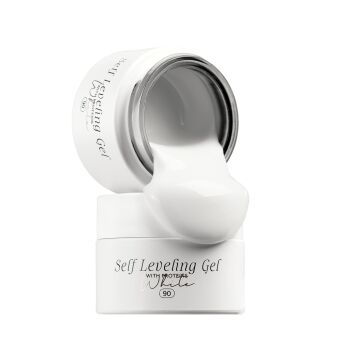 Self Leveling Gel White 90 żel budujący 15 ml