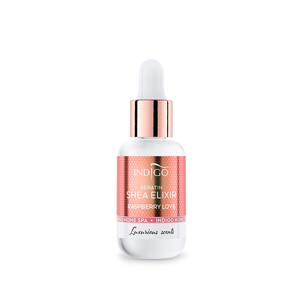 Shea Elixir z keratyną Raspberry Love 8 ml