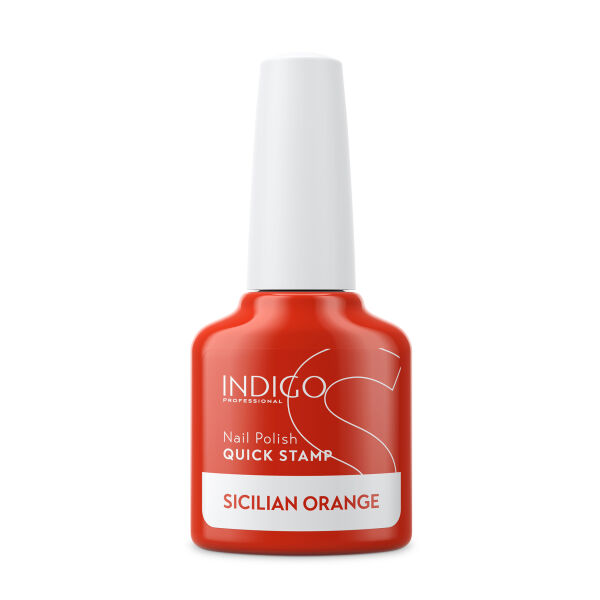 Lakier do stempli Quick Stamp - Sicilian Orange 7ml