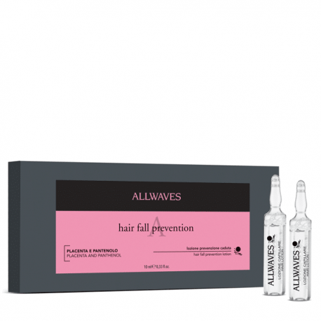 Allwaves placenta ampułki przeciwko wypadaniu włosów 12 szt