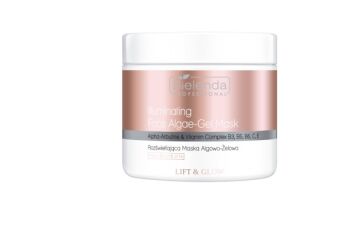 Bielenda Professional Illuminating Face Algae Gel Mask - Rozświetlająca Maska Algowo-Żelowa 190g