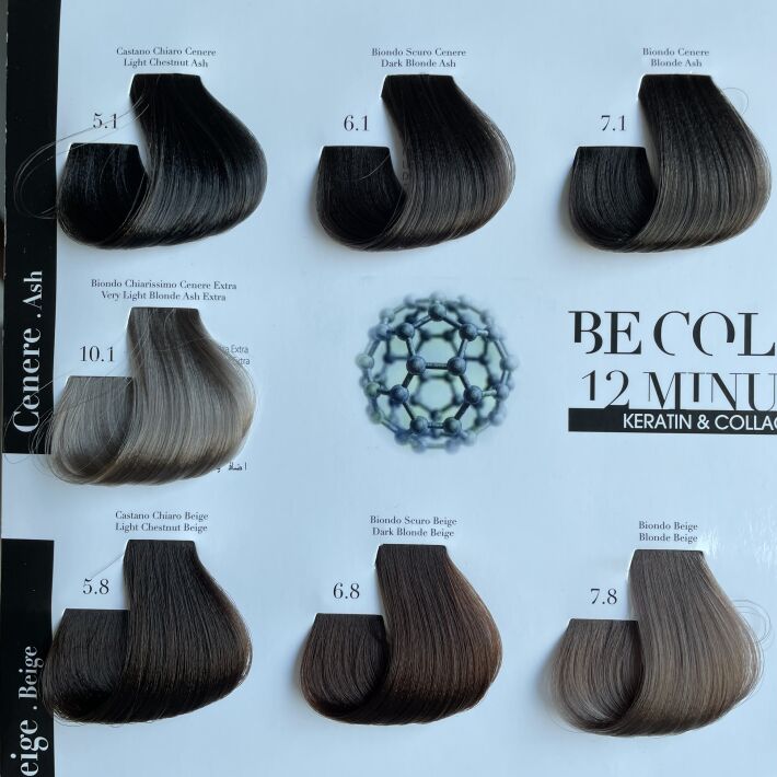 Be Hair Be Color farba bez amoniaku 12 minutowa 100 ml