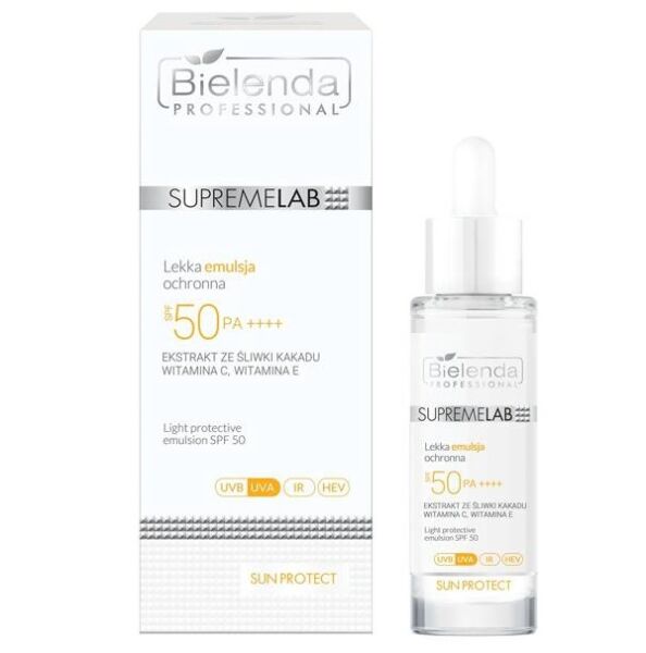 Bielenda Professional SupremeLAB Sun Protect Lekka Emulsja Ochronna SPF50+ 30ml