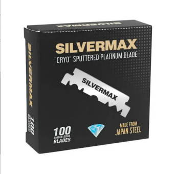 Silvermax połówki żyletek Vertice 100 sztuk