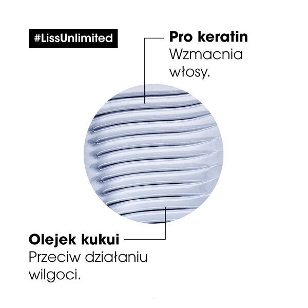 L’Oréal Liss Unlimited szampon wygładzający do włosów niezdyscyplinowanych 300ml