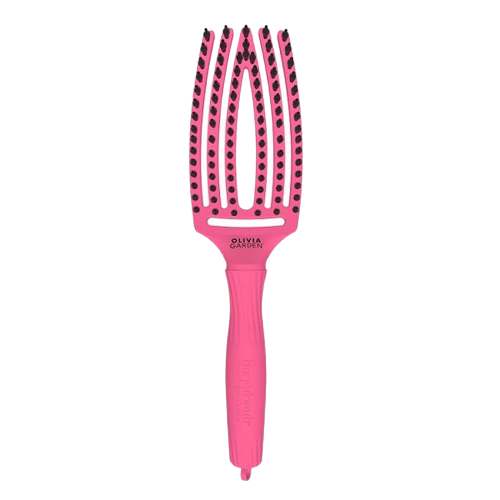 Olivia Garden Fingerbrush Combo Amour Medium Hot Pink szczotka do włosów