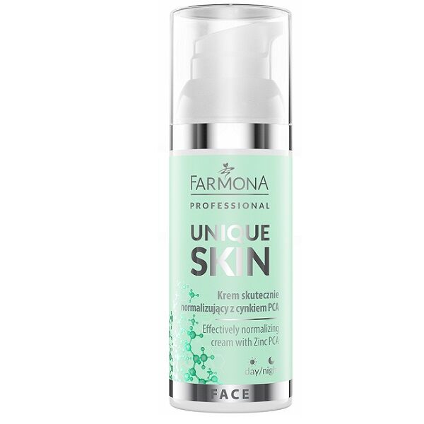 Farmona Professional UNIQUE SKIN Krem skutecznie normalizujący z cynkiem PCA 50 ml