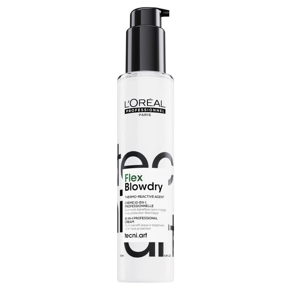 L'Oréal Professionnel Tecni Art Flex Blowdry - Krem 10w1 z termoochroną do włosów zapobiegający puszeniu 150ml