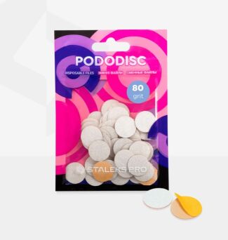 Staleks Pododisc wymienne nakładki S EXPERT 80gr. (50sztuk)