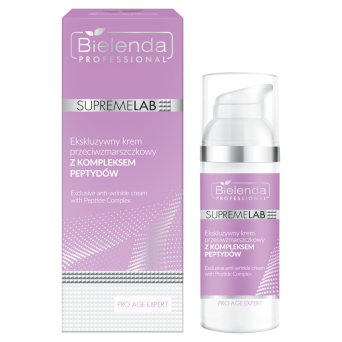 Bielenda Professional Supremelab Pro Age Expert ekskluzywny krem przeciwzmarszczkowy z kompleksem peptydów 50 ml