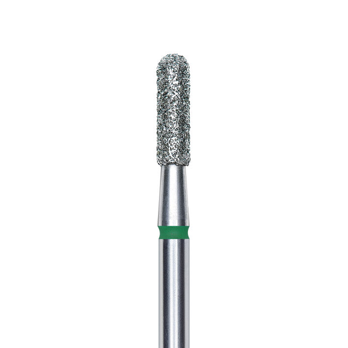 Staleks Frez diamentowy FA30G023/8 zaokrąglony wale 2,3mm/8 zielony
