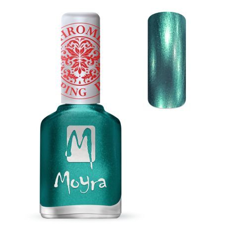 Moyra Lakier do stempli 27 Chrome Green 12 ml