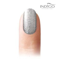 Silver Cha Cha Glitter Gel Polish 7 ml