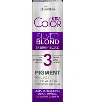 Joanna Ultra Color Pigment srebrny blond 100 g