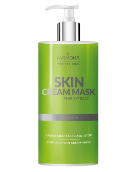 Farmona Professional SKIN CREAM MASK PEAR EXTRACT Kremo-maska do ciała i stóp 500 ml