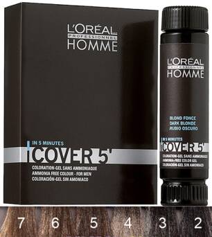 Loreal Homme Cover 5' NO.6  3x 50 ml 