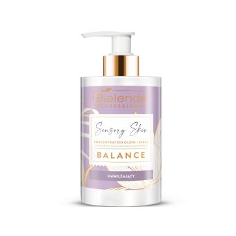 Bielenda Professional Sensory Skin Balance - Nawilżający koncentrat do dłoni i ciała 300ml