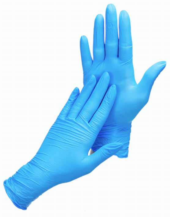 Zarys MediCare rękawice nitrylowe niebieskie M 100 szt
