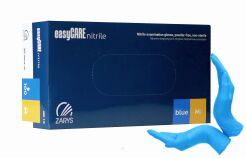 Zarys EasyCare rękawice nitrylowe niebieskie M 100 szt