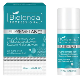 Bielenda Professional Supremelab Hyalu Minerals Hydro-krem pod oczy z Kwasem Hialuronowym 15 ml