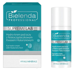 Bielenda Professional Supremelab Hyalu Minerals Hydro-krem pod oczy z Kwasem Hialuronowym 15 ml