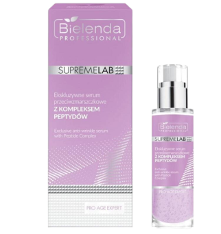 Bielenda Professional Bielenda Professional Supremelab Ekskluzywne Serum Przeciw zmarszczkowe z Kompleksem Peptydów 30 g