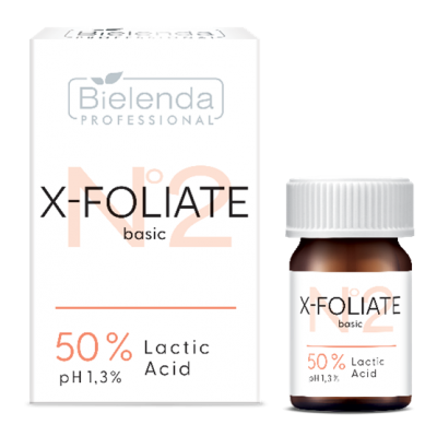 Bielenda Professional X-FOLIATE basic kwas mlekowy 50% 5ml