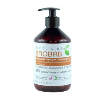 Bioelixire baobab wegański szampon nawilżający 500ml