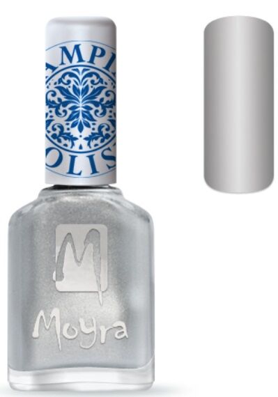 Moyra lakier do stempli srebrny 12 ml