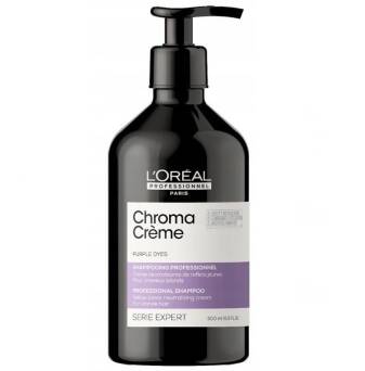 L'Oreal Professionnel Chroma Purple szampon do włosów bardzo jasnych blond i platynowych neutralizujący żółte refleksy 500 ml