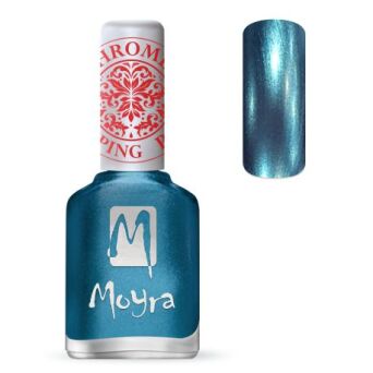 Moyra Lakier do stempli 26 Chrome Blue 12 ml