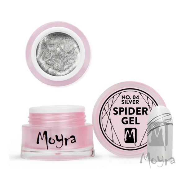Moyra Spider Gel 03 Silver 5 g