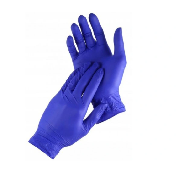 Maxter rękawice nitrylowe ciemno-niebieskie rozm. XL 100 szt