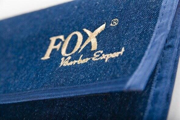Fox Barber Expert zestaw grzebieni w etui 6 szt- etui jeans
