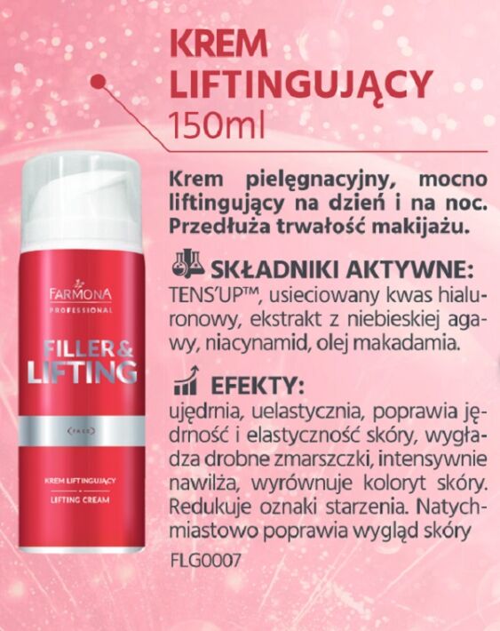 Farmona Professional Filler&Lifting Krem liftingujący 150ml