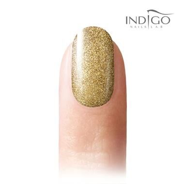 Light Gold Glitter Gel Polish 7 ml