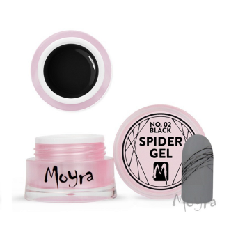 Moyra Spider Gel 02 Black 5 g
