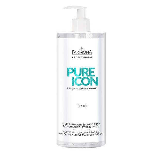 Farmona Professional PURE ICON Multifunkcyjny żel micelarny do demakijażu twarzy i oczu 500 ml