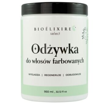 Bioelixire Select Odżywka do włosów farbowanych 950 ml