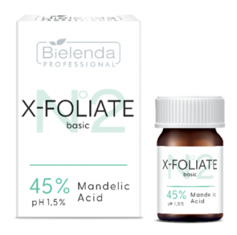 Bielenda Professional X-FOLIATE basic kwas migdałowy 45% 5ml