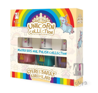 Moyra zestaw lakierów dla dzieci Unicorn