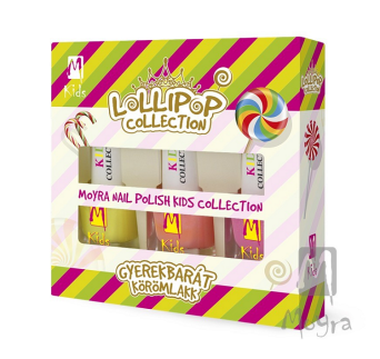 Moyra zestaw lakierów dla dzieci Lollipop