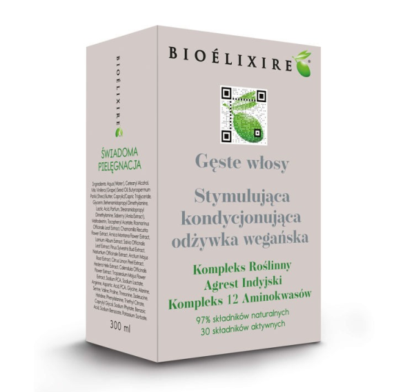 Bioelixire Gęste Włosy odżywka wegańska 300ml